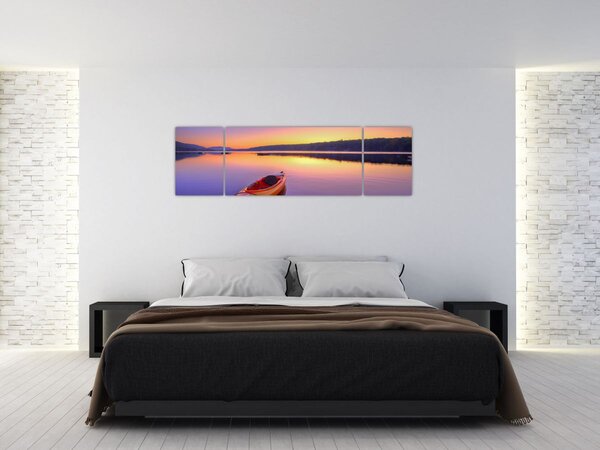 Obraz - Kajak na jezeře (170x50 cm)