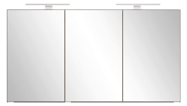 ZRCADLOVÁ SKŘÍŇKA, bílá, šedá, 120/64/20 cm Held - Koupelnové série, Online Only