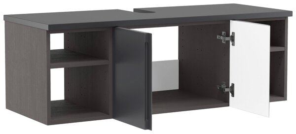 SKŘÍŇKA POD UMYVADLO, barvy grafitu, 120/41/47 cm Held - Koupelnové série, Online Only