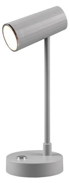 Stolní lampa LENNY šedá