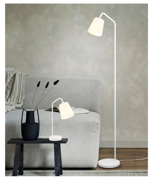 Stojací lampa BUDDY bílá