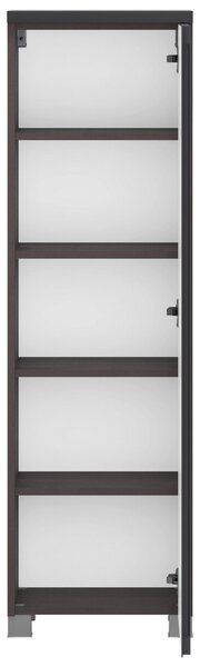 MIDI SKŘÍŇKA, barvy grafitu, šedá, 40/130/35 cm Held - Úzké skříňky do koupelny, Online Only