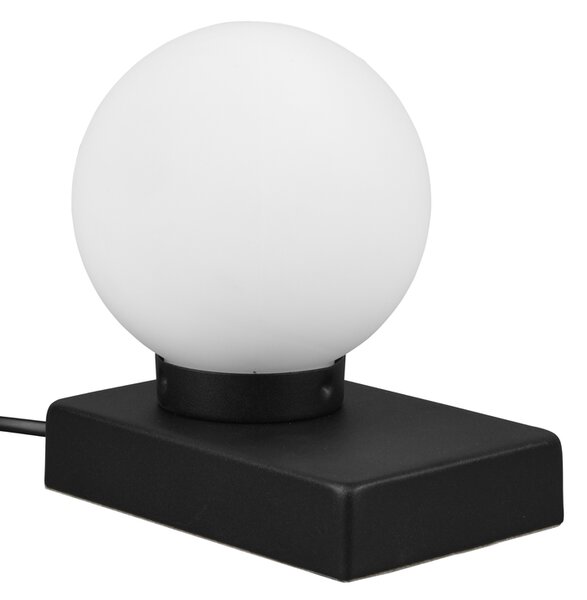 Stolní lampa DAVI černá/bílá