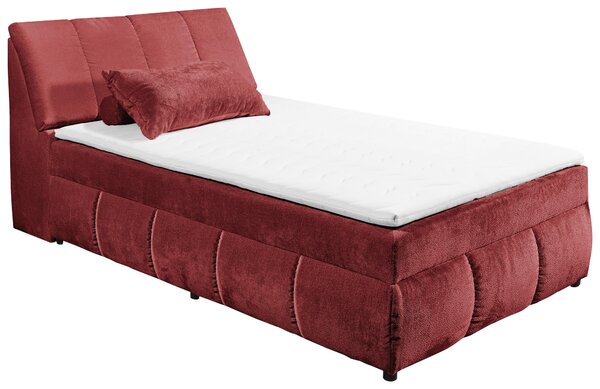 AMERICKÁ POSTEL, 120/200 cm, červená MID.YOU - Postele s úložným prostorem, Online Only