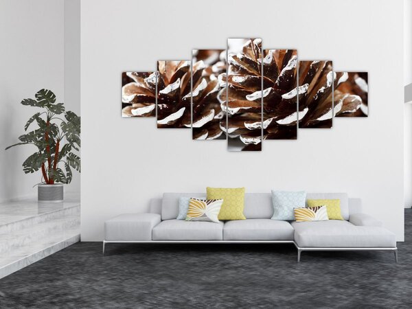 Obraz - Šišky (210x100 cm)