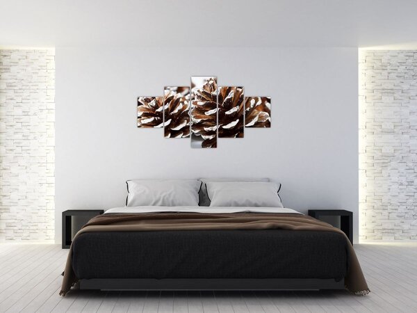 Obraz - Šišky (125x70 cm)
