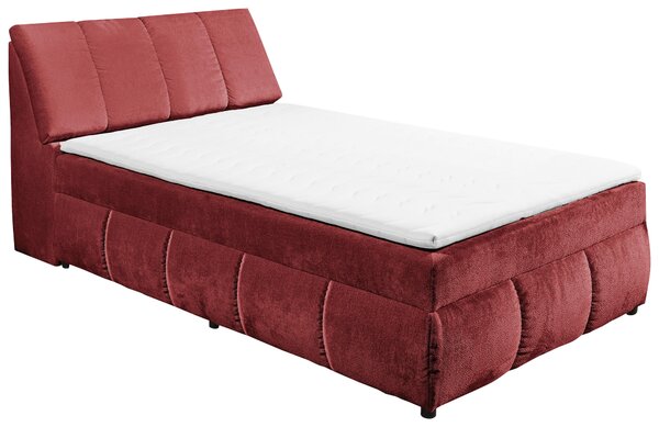 AMERICKÁ POSTEL, 120/200 cm, červená MID.YOU - Postele s úložným prostorem, Online Only
