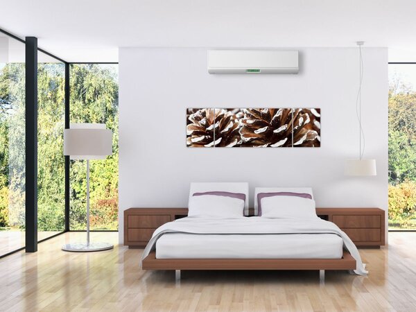 Obraz - Šišky (170x50 cm)