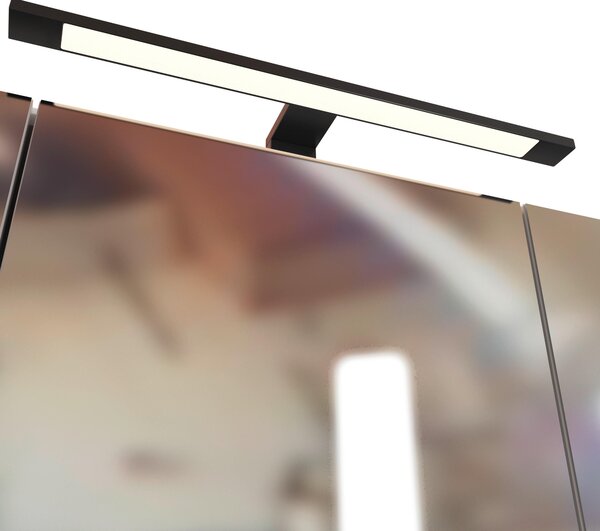 ZRCADLOVÁ SKŘÍŇKA, bílá, bílá, 70/64/20 cm Held - Koupelnové série, Online Only