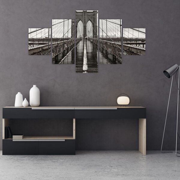 Obraz - Brooklynský most (125x70 cm)