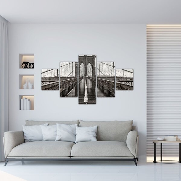 Obraz - Brooklynský most (125x70 cm)