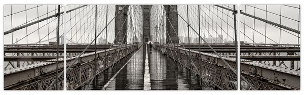 Obraz - Brooklynský most (170x50 cm)