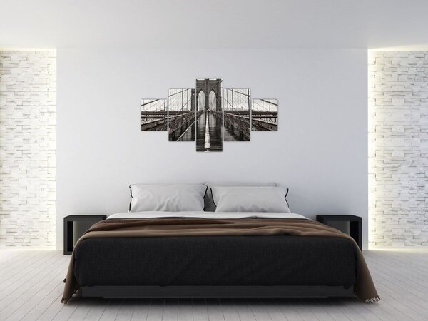 Obraz - Brooklynský most (125x70 cm)
