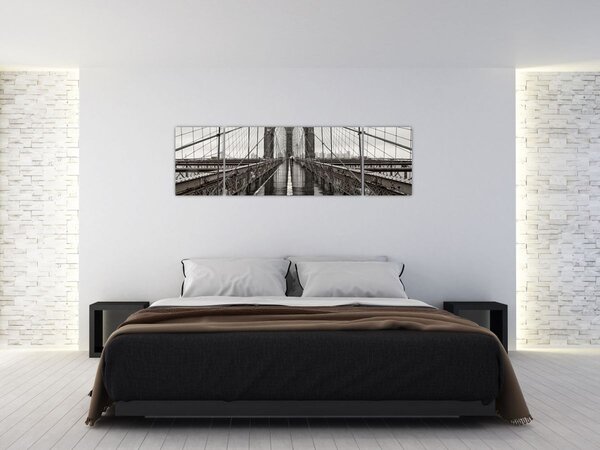 Obraz - Brooklynský most (170x50 cm)