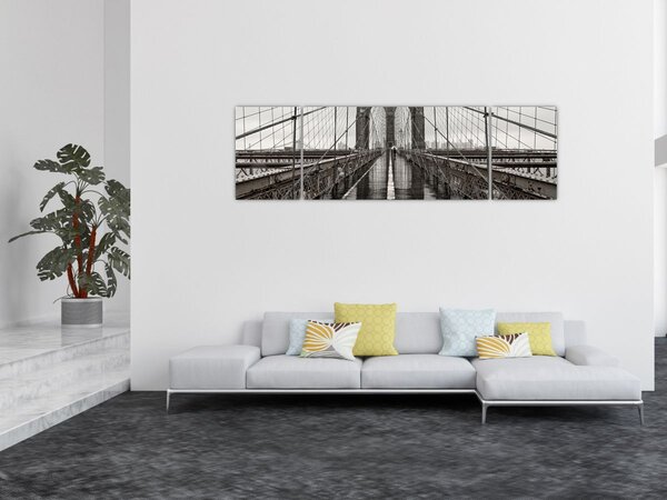 Obraz - Brooklynský most (170x50 cm)