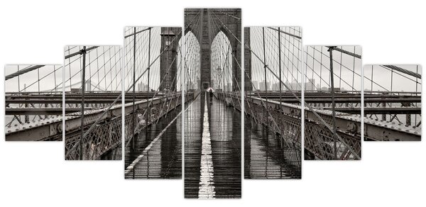 Obraz - Brooklynský most (210x100 cm)