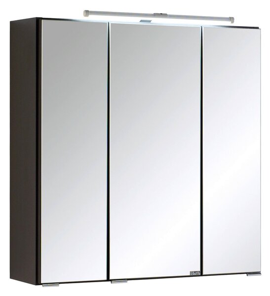 ZRCADLOVÁ SKŘÍŇKA, barvy grafitu, 60/64/20 cm Held - Zrcadlové skříňky, Online Only