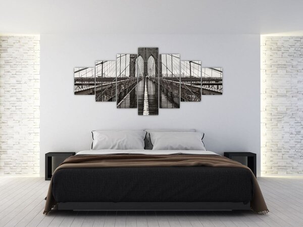 Obraz - Brooklynský most (210x100 cm)