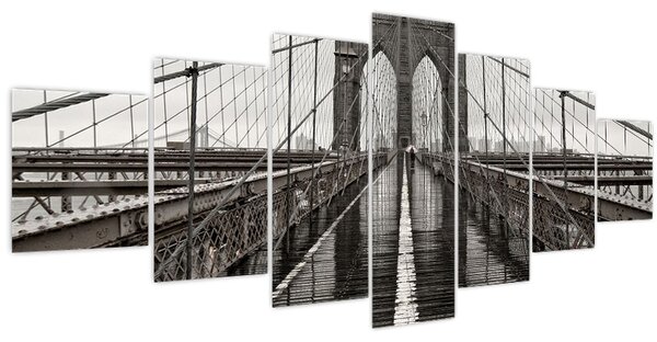 Obraz - Brooklynský most (210x100 cm)
