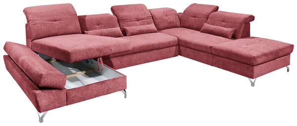 SEDACÍ SOUPRAVA, textil, bobulová MID.YOU - Rozkládací sedačky, Online Only