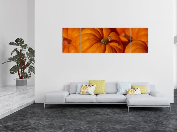 Obraz - Velké dýně (170x50 cm)