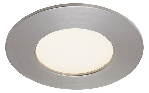 BRI 7103-432 3ks sada LED vestavné svítidlo, pr. 8,5 cm, 5 W, matný nikl - BRILONER