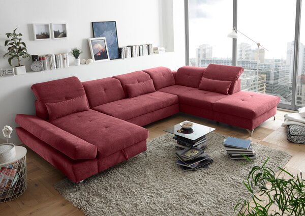 SEDACÍ SOUPRAVA, textil, bobulová MID.YOU - Rozkládací sedačky, Online Only