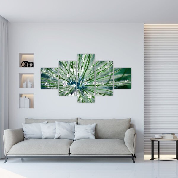 Obraz - Makro snímek květu (125x70 cm)