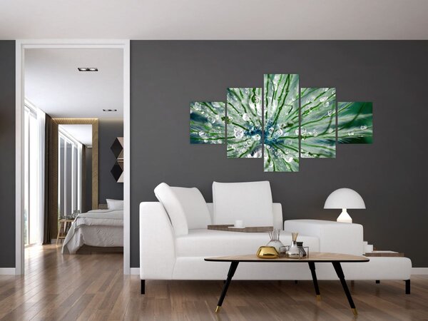 Obraz - Makro snímek květu (125x70 cm)