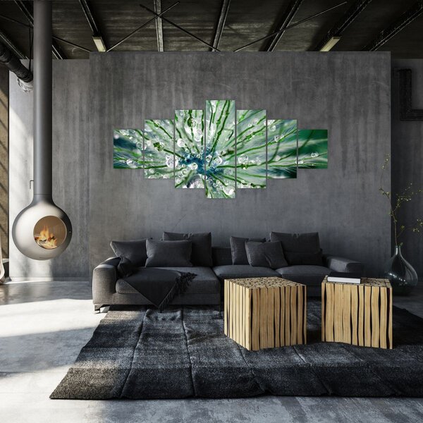 Obraz - Makro snímek květu (210x100 cm)
