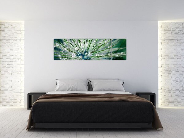 Obraz - Makro snímek květu (170x50 cm)