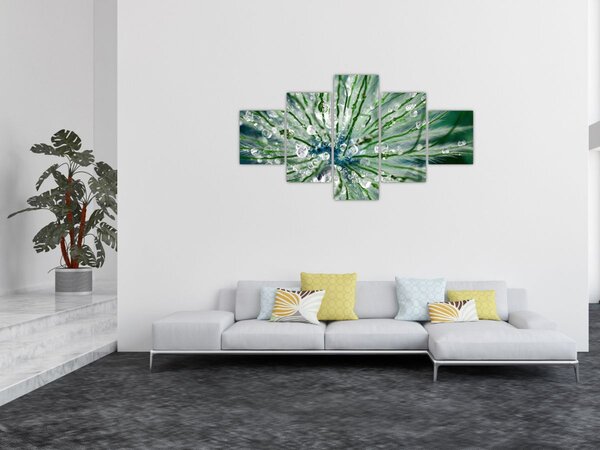 Obraz - Makro snímek květu (125x70 cm)