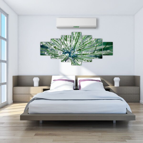 Obraz - Makro snímek květu (210x100 cm)