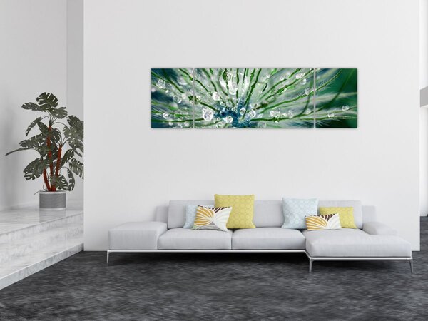 Obraz - Makro snímek květu (170x50 cm)