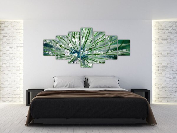 Obraz - Makro snímek květu (210x100 cm)