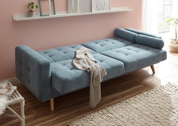 ROZKLÁDACÍ POHOVKA, textil, modrá MID.YOU - Rozkládací pohovky, Online Only