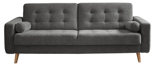 ROZKLÁDACÍ POHOVKA, textil, kompozitní dřevo, šedavě hnědá MID.YOU - Rozkládací pohovky, Online Only