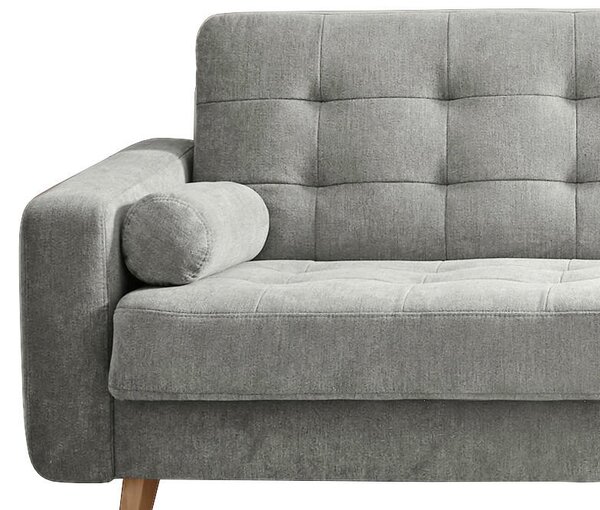 ROZKLÁDACÍ POHOVKA, textil, kompozitní dřevo, jílová barva MID.YOU - Rozkládací pohovky, Online Only