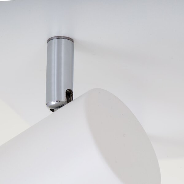 BRILO 2857-026 Bodové svítidlo 29 cm 2xGU10 40W bílé - BRILO