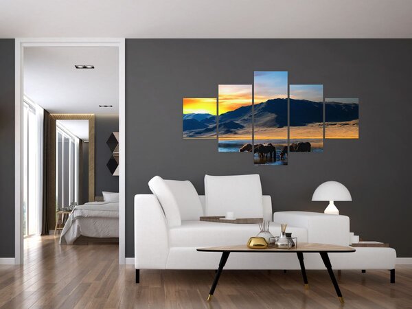 Obraz - Napajedlo (125x70 cm)