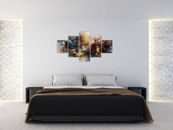 Obraz - Abstraktní grafika (125x70 cm)
