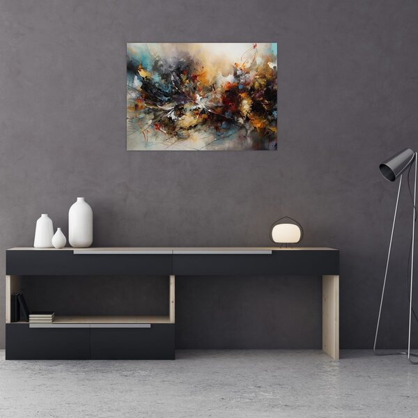 Obraz - Abstraktní grafika (70x50 cm)
