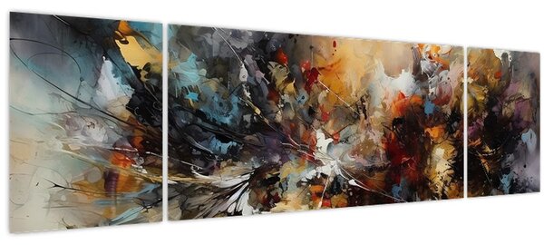 Obraz - Abstraktní grafika (170x50 cm)