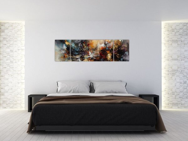 Obraz - Abstraktní grafika (170x50 cm)