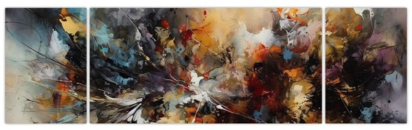 Obraz - Abstraktní grafika (170x50 cm)