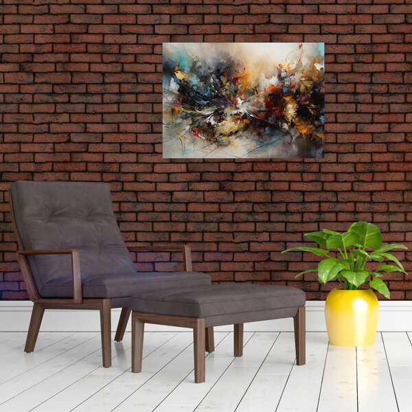 Obraz - Abstraktní grafika (70x50 cm)