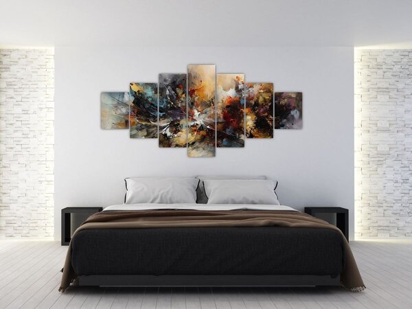 Obraz - Abstraktní grafika (210x100 cm)