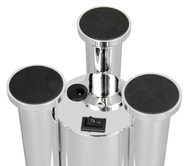 Stolní lampa APOLLO stříbrná