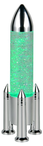 Stolní lampa APOLLO stříbrná