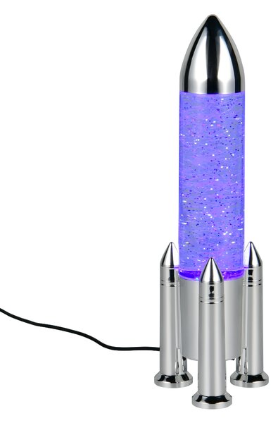 Stolní lampa APOLLO stříbrná